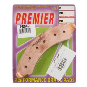 PREMIER BRAKE PADS FULL SINTERED MOTO X PR549 - POL