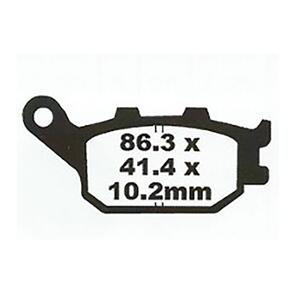 PREMIER BRAKE PADS SEMI SINTERED STREET PBPV059