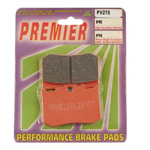 PREMIER BRAKE PADS SEMI SINTERED STREET PBPV275