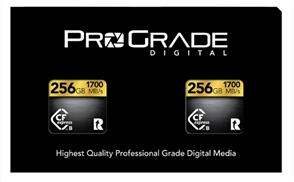 CFEXPRESS PROGRADE DIGITAL CFEXPRESS TYPE B GOLD 256GB R1700MB/S W1400MB/S 2PK