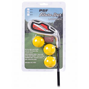 PGF STAR LAUNCHER LAUNCHER - JUNIOR TRAINING IRON 6 YEARS+ RED