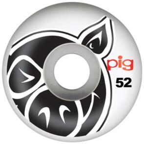 PIG HEAD WHEELS NATURALS PROLINES 52MM 101A