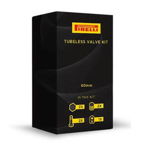 PIRELLI 60MM TUBELESS VALVE KIT