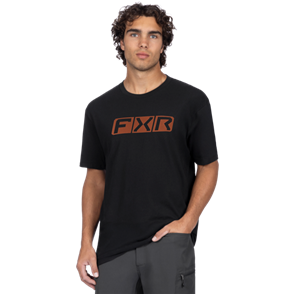 FXR PIT BOARD PREMIUM T-SHIRT - M - BLACK/KASH