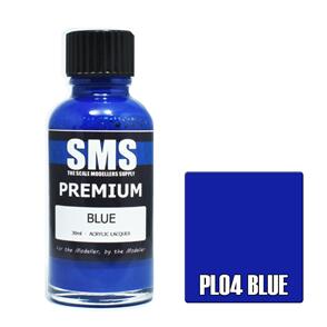 SMS AIRBRUSH PAINT 30ML PREMIUM BLUE ACRYLIC LACQUER SCALE MODELLERS SUPPLY