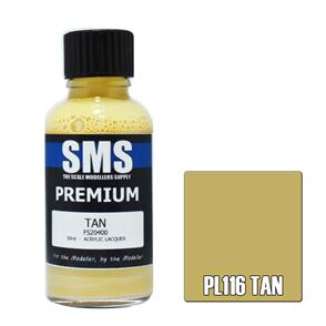 SMS AIR BRUSH PAINT 30ML PREMIUM TAN  ACRYLIC LACQUER SCALE MODELLERS SUPPLY