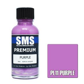 SMS AIRBRUSH PAINT 30ML PREMIUM PURPLE  ACRYLIC LACQUER SCALE MODELLERS SUPPLY
