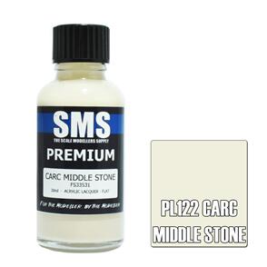 SMS AIR BRUSH PAINT 30ML PREMIUM CARC MIDDLE STONE  ACRYLIC LACQUER SCALE MODELLERS SUPPLY