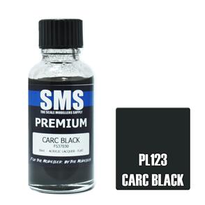 SMS AIR BRUSH PAINT 30ML PREMIUM CARC BLACK  ACRYLIC LACQUER SCALE MODELLERS SUPPLY