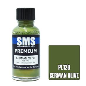 SMS AIR BRUSH PAINT 30ML PREMIUM GERMAN OLIVE  ACRYLIC LACQUER SCALE MODELLERS SUPPLY