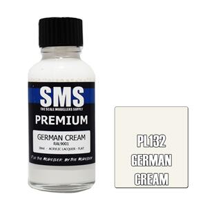 SMS AIR BRUSH PAINT 30ML PREMIUM GERMAN CREAM  ACRYLIC LACQUER SCALE MODELLERS SUPPLY