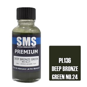 SMS AIR BRUSH PAINT 30ML PREMIUM DEEP BRONZE GREEN ACRYLIC LACQUER SCALE MODELLERS SUPPLY