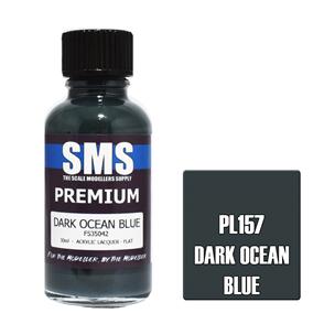 SMS AIR BRUSH PAINT 30ML PREMIUM DARK OCEAN BLUE ACRYLIC LACQUER SCALE MODELLERS SUPPLY