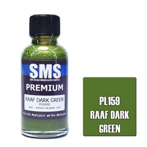 SMS AIR BRUSH PAINT 30ML PREMIUM RAAF DARK GREEN  ACRYLIC LACQUER SCALE MODELLERS SUPPLY
