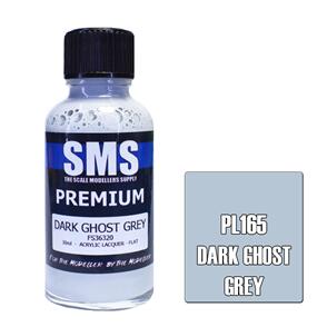 SMS AIR BRUSH PAINT 30ML PREMIUM DARK GHOST GREY ACRYLIC LACQUER SCALE MODELLERS SUPPLY