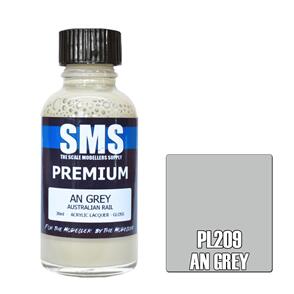 SMS AIR BRUSH PAINT 30ML PREMIUM AN GREY  ACRYLIC LACQUER SCALE MODELLERS SUPPLY