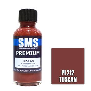 SMS AIR BRUSH PAINT 30ML PREMIUM TUSCAN  ACRYLIC LACQUER SCALE MODELLERS SUPPLY