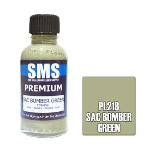 SMS AIR BRUSH PAINT 30ML PREMIUM SAC BOMBER GREEN  ACRYLIC LACQUER SCALE MODELLERS SUPPLY