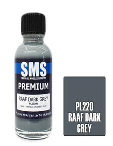 SMS AIR BRUSH PAINT 30ML PREMIUM RAAF DARK GREY ACRYLIC LACQUER SCALE MODELLERS SUPPLY