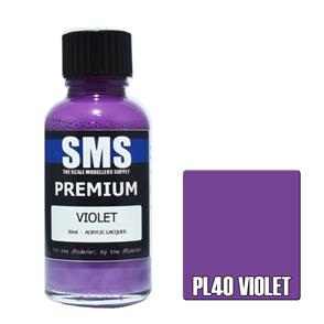 SMS AIRBRUSH PAINT 30ML PREMIUM VIOLET ACRYLIC LACQUER SCALE MODELLERS SUPPLY
