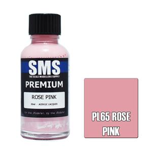 SMS AIRBRUSH PAINT 30ML PREMIUM ROSE PINK ACRYLIC LACQUER SCALE MODELLERS SUPPLY