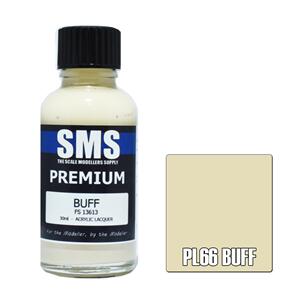 SMS AIR BRUSH PAINT 30ML PREMIUM BUFF  ACRYLIC LACQUER SCALE MODELLERS SUPPLY
