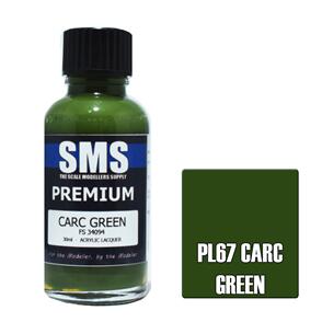 SMS AIR BRUSH PAINT 30ML PREMIUM CARC GREEN  ACRYLIC LACQUER SCALE MODELLERS SUPPLY