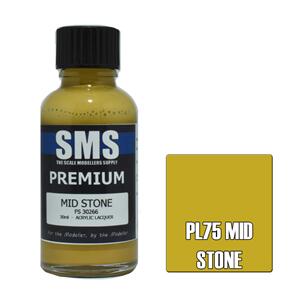 SMS AIR BRUSH PAINT 30ML PREMIUM MID STONE  ACRYLIC LACQUER SCALE MODELLERS SUPPLY