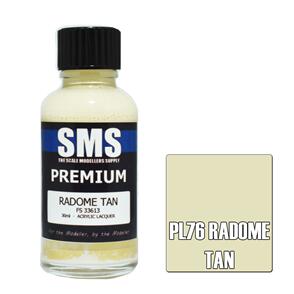 SMS AIR BRUSH PAINT 30ML PREMIUM RADOME TAN  ACRYLIC LACQUER SCALE MODELLERS SUPPLY