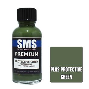 SMS AIR BRUSH PAINT 30ML PREMIUM PROTECTIVE GREEN ACRYLIC LACQUER SCALE MODELLERS SUPPLY