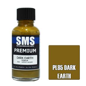 SMS AIR BRUSH PAINT 30ML PREMIUM DARK EARTH ACRYLIC LACQUER SCALE MODELLERS SUPPLY