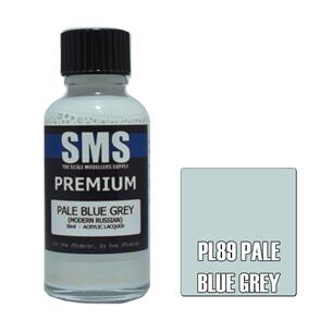 SMS AIR BRUSH PAINT 30ML PREMIUM PALE BLUE GREY  ACRYLIC LACQUER SCALE MODELLERS SUPPLY