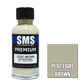 SMS AIR BRUSH PAINT 30ML PREMIUM LIGHT BROWN ACRYLIC LACQUER SCALE MODELLERS SUPPLY
