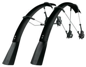 SKS RACEBLADE PRO XL MUDGUARD SET STEALTH MATT BLACK