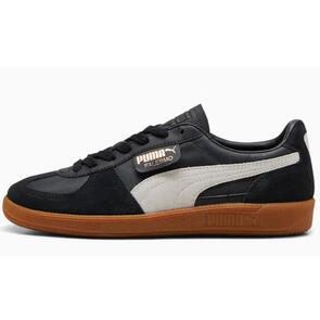 PUMA PALERMO LEATHER PUMA BLACK-FEATHER GRAY-GUM