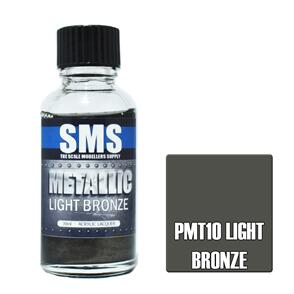 SMS AIR BRUSH PAINT 30ML METALLIC LIGHT BRONZE  ACRYLIC LACQUER SCALE MODELLERS SUPPLY