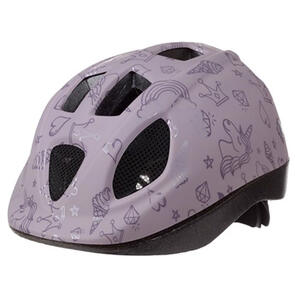 POLISPORT CHILDS CYCLE HELMET PURPLE