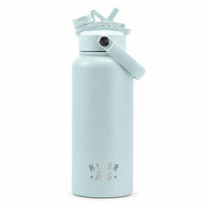 HYPER RIDE POWDER BLUE DOUBLE WALL INSULATED WATER BOTTLE WITH DUAL LID