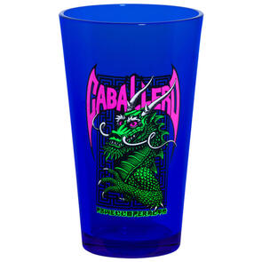 POWELL PERALTA BLACKLIGHT PINT GLASS MCGILL CAB STREET DRAGON