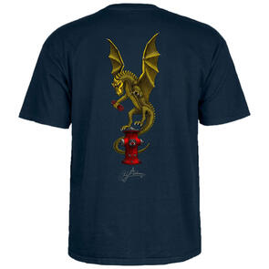 POWELL PERALTA ANDY ANDERSON HYDRANT TEE NAVY