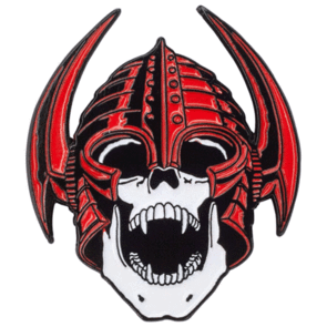 POWELL PERALTA WELINDER LAPEL RED PIN
