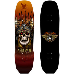 POWELL PERALTA ANDY ANDERSON HERON 2 RUST DECK 8.4"