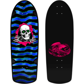 POWELL PERALTA OG RIPPER CHECKER - BLACKLIGHT FOIL DECK 10.0"