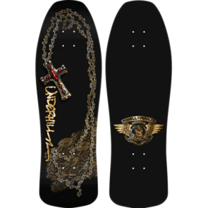POWELL PERALTA RAY UNDERHILL CROSS - BLACK/GOLD FOIL 10.0"