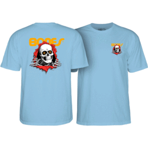 POWELL PERALTA RIPPER TEE LIGHT BLUE