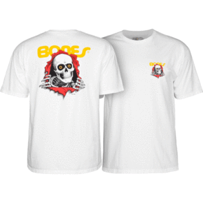 POWELL PERALTA RIPPER TEE WHITE