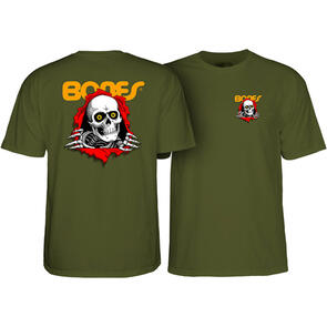 POWELL PERALTA RIPPER TEE MILITARY GREEN '2'