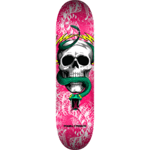 POWELL PERALTA SKULL & SNAKE ONE OFF PINK 7.75""