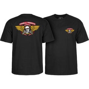 POWELL PERALTA WINGED RIPPER TEE BLACK