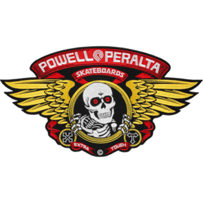 POWELL PERALTA WINGED RIPPER PATCH LARGE 5"